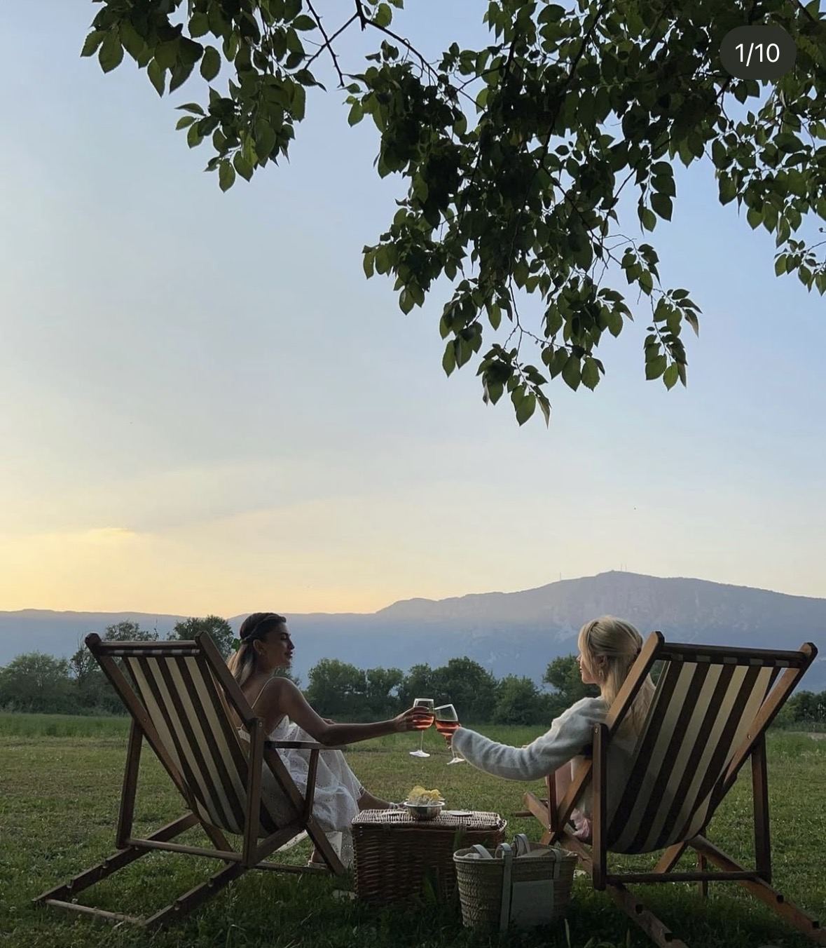 Una pratica lenta al tramonto